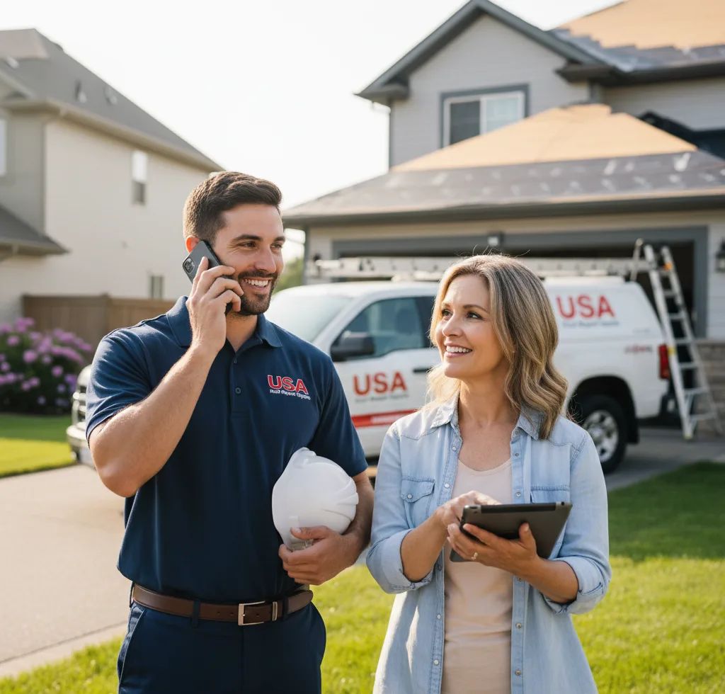 USA Roof Repair Experts customer support in East Durham